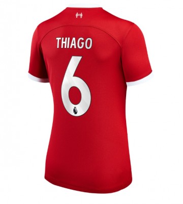 Liverpool Thiago Alcantara #6 Kotipaita Naisten 2023-24 Lyhyet Hihat